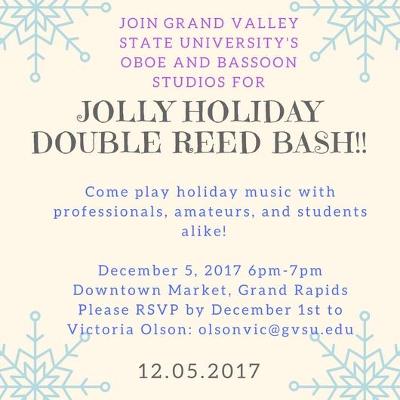 Double Reed Holiday Bash